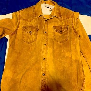 Hand made true religion button down